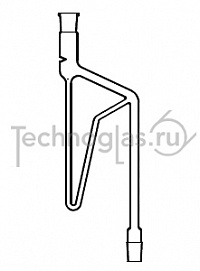 Ловушка, 5 мл, 2x NS24/40, ASTM D 322, IP 23